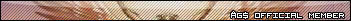 Text reading 'ÂG$ OFFICIAL MEMBER' over a blurry, abstract background